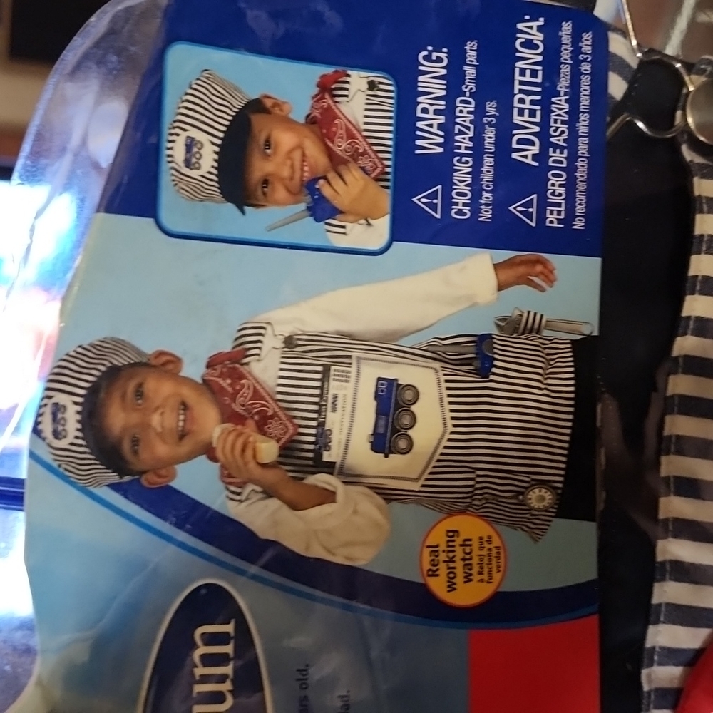 Imaginarium Train conductor Dress Up Ages3/4 NWOT